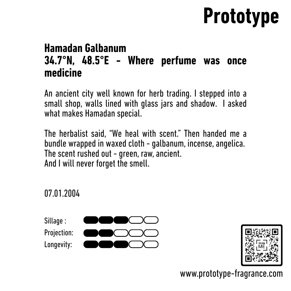 Hamadan Galbanum - Eau de parfum