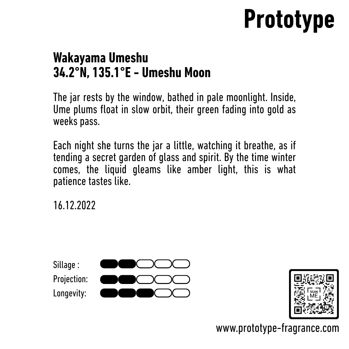 Wakayama Umeshu - Eau de parfum