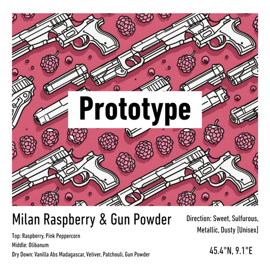 Milan Raspberry & Gun Powder - Eau de parfum