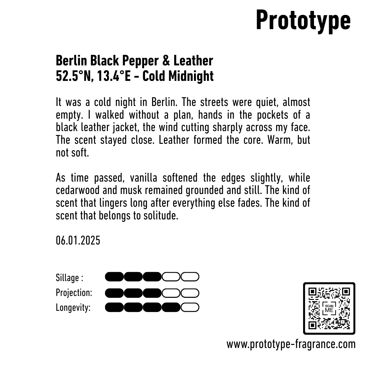 Berlin Black Pepper & Leather - Eau de parfum
