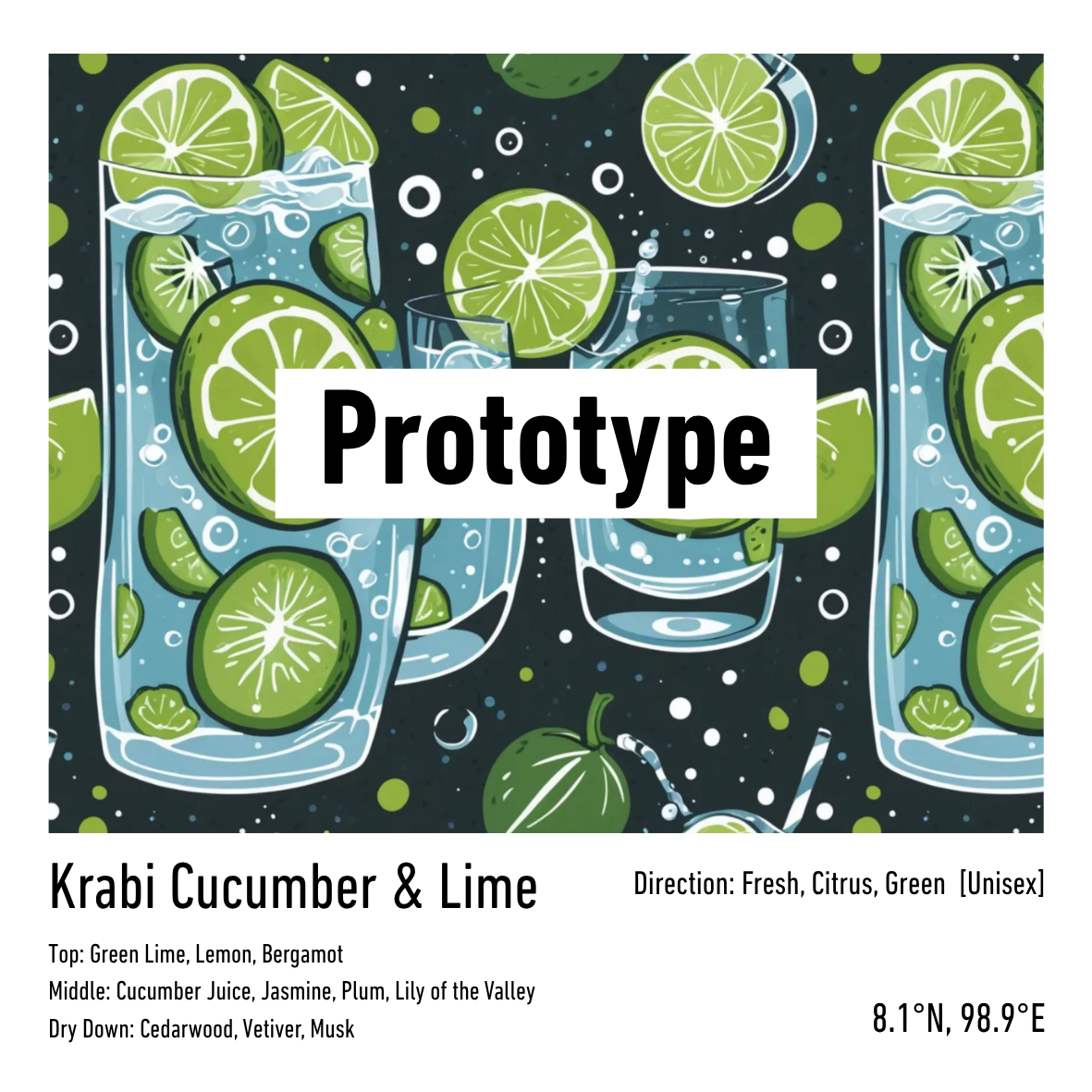 Krabi Cucumber & Lime - Eau de parfum