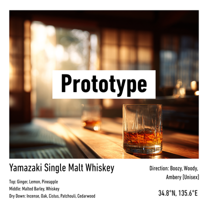 Yamazaki Single Malt Whiskey - Eau de parfum