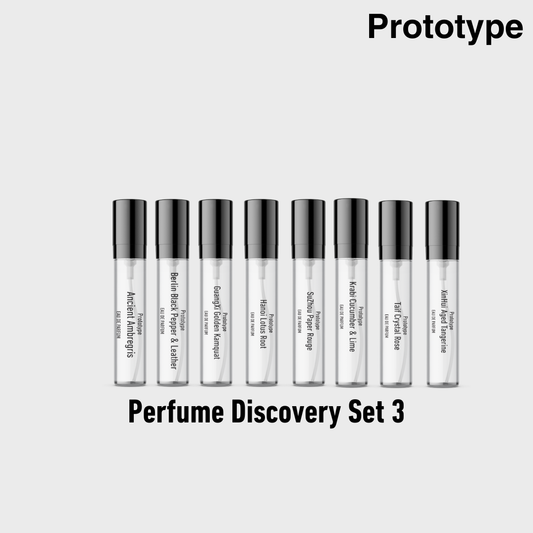 Prototype Fragrance Perfume Discovery Set 3 - 5mL x 8
